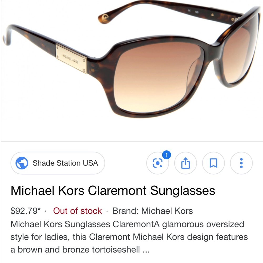 Michael Kors Claremont Sunglasses